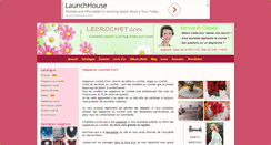 Desktop Screenshot of lecrochet.com